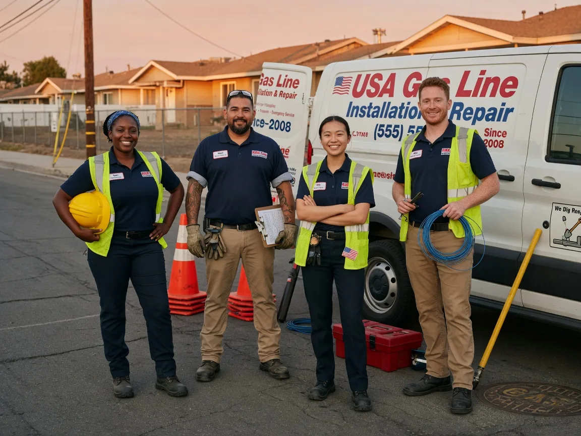 Gas Line Installation company in Rhodhiss, NC